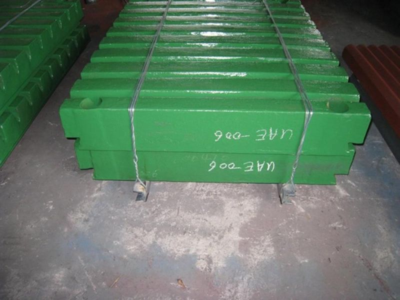 High Manganese Steel Casting Jaw Plate for Custom Made