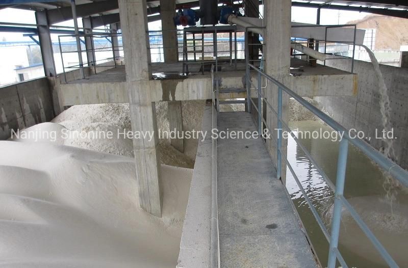 White Glass Sand Washing Plant Equipment Washing Machine