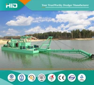 HID Brand Jet Suction Sand Mining Dredge with High Efficient for Sand Mining