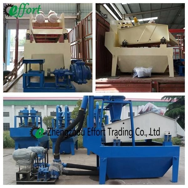 High Efficiency Fine Sand Dewatering Machine, Recycling Machine for Sand