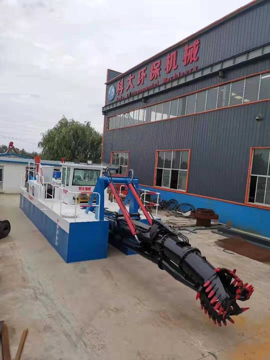 2018 Best Choice China Hydraulic River Use Cutter Suction Sand Dredger