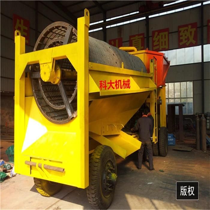 China Gold Trommel Screen Gold Mining Machine Gold Washing Plant