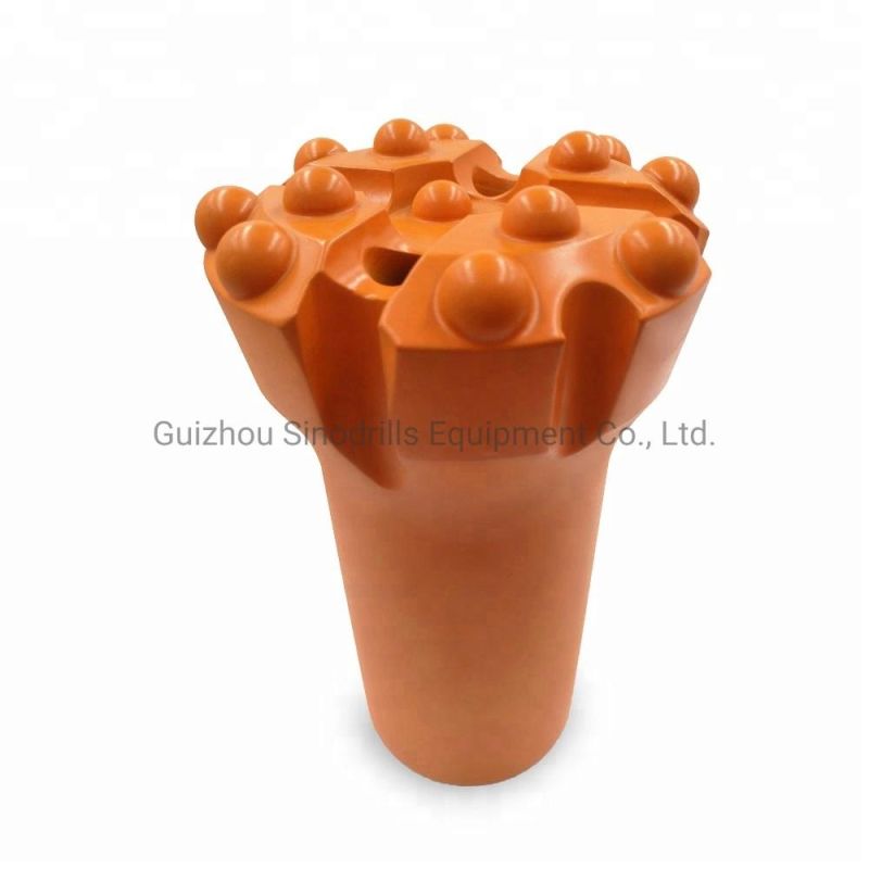 T45 102mm China Thread Button Drill Bit Manufacturers