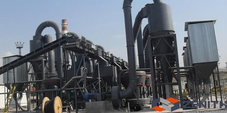 800 Mesh Heavy Calcium Carbonate Production Equipment Calcium Carbonate Ultrafine Mill