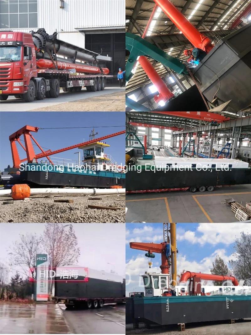 Factory Price Cutter Suction Dredger/Vessel with 5500m3/H Capacity in The River Dredging Mining Project