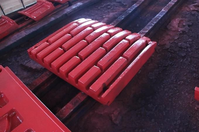 High Manganese Fixed Steel Jaw Plate of Jaw Crusher