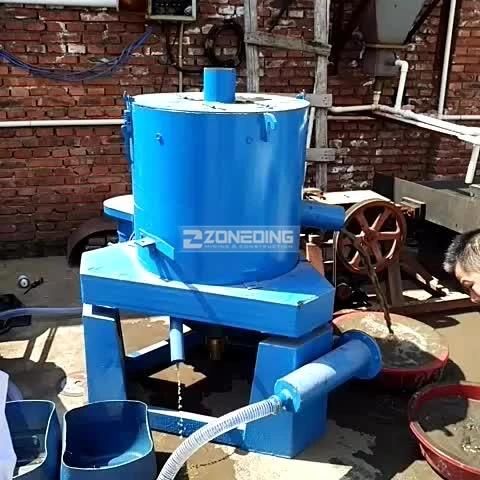 Alluvial Mineral Gold Diamond Tin Ore Jig Spiral Gravity Mining Centrifugal Concentrator Price Small Gold Concentrator