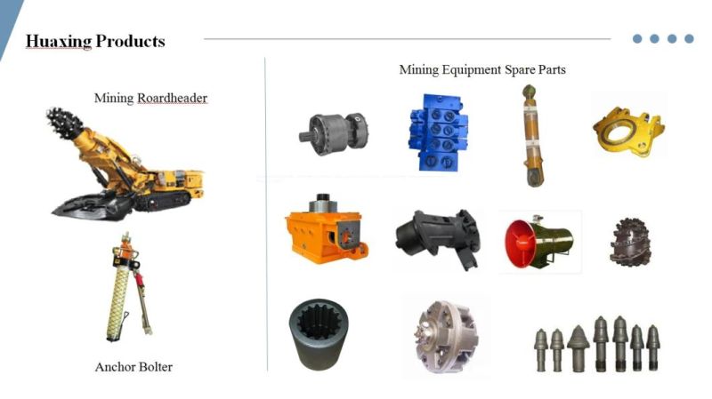 Roadheader Spare Parts Plunger Motor for Mining Machinery