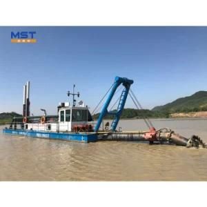 Small River Boat Dredger Pump Cutter Suction Self Propelled Cutter Suction Dredger Sale