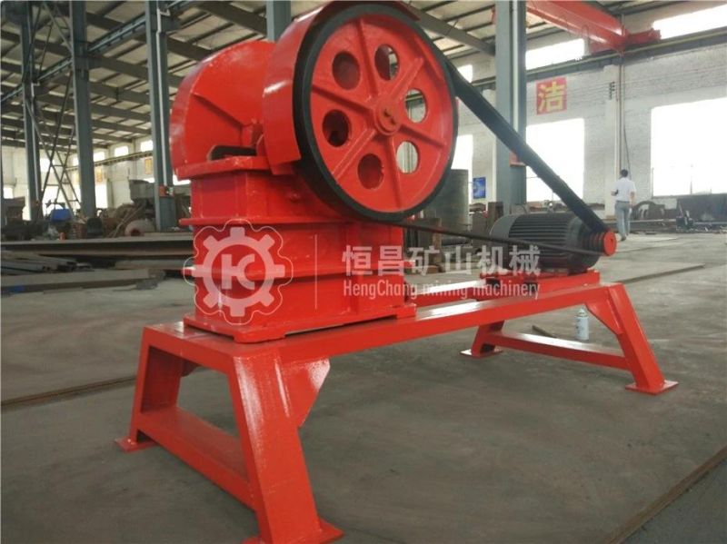 1-3tph PE150*250 Small Stone Jaw Crusher with Diesel Engine