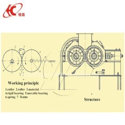 Ce Certification Double Roller Limestone Crusher Price (2PG400*250)