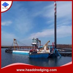 Hot Sale Sand, Mud Dredging Vessel Cutter Suction Dredger with Cummins Engine