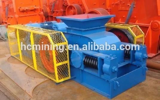 River Pebble Granite Toothed Double Roller Crusher