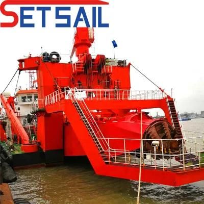 High Capacity Disele Engine Hydraulic Control Cutter Suction Dredger