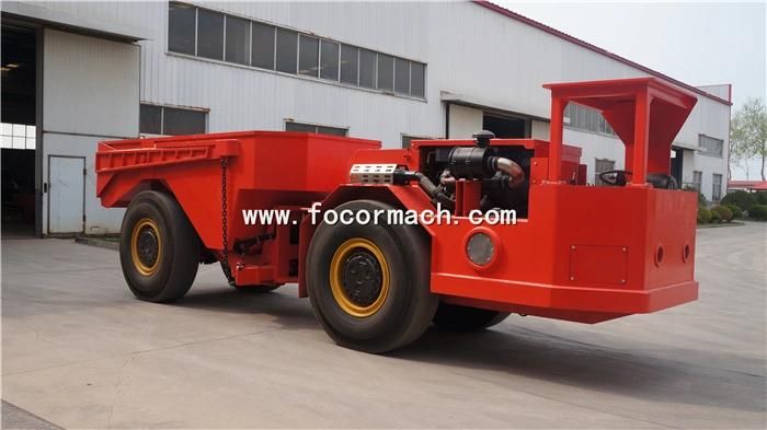 12t New Diesel Mining Underground Dump Truck with Hydraulic Working System