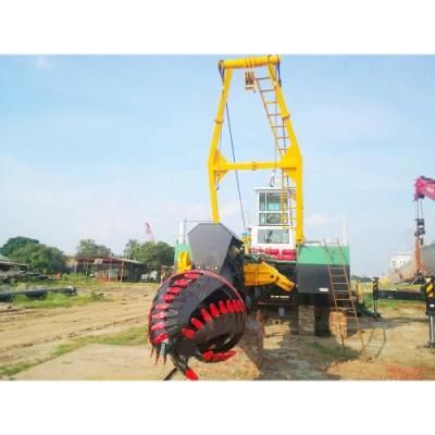 Efficient Operation 14 Inch Hydraulic Cutter Suction Dredging Boat in Indonesia