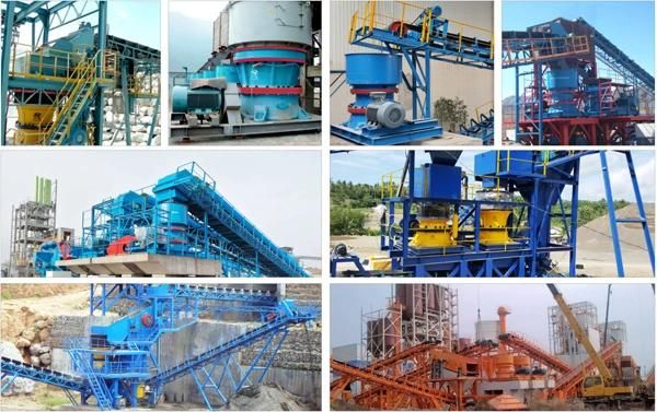 500kw Single/Multi Cylinder Hydraulic Cone Crusher/Fine Crushing Machine China Manufacturer