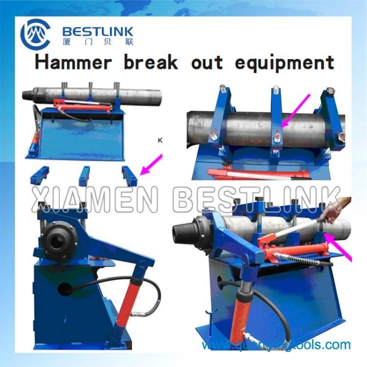 Electric DTH Drilling Hammer Disassembling Breakout Bench