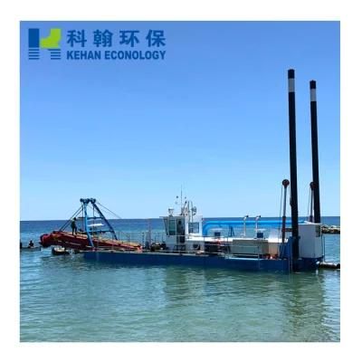 Crown Cutter Dredge Machine Sand Pumping Cutter Suction Dredger Price