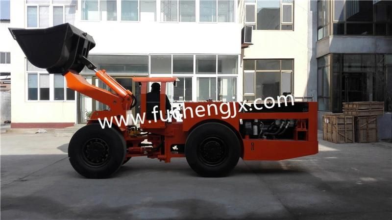 New diesel hydraulic underground load haul dump vehicle for mining tunnel