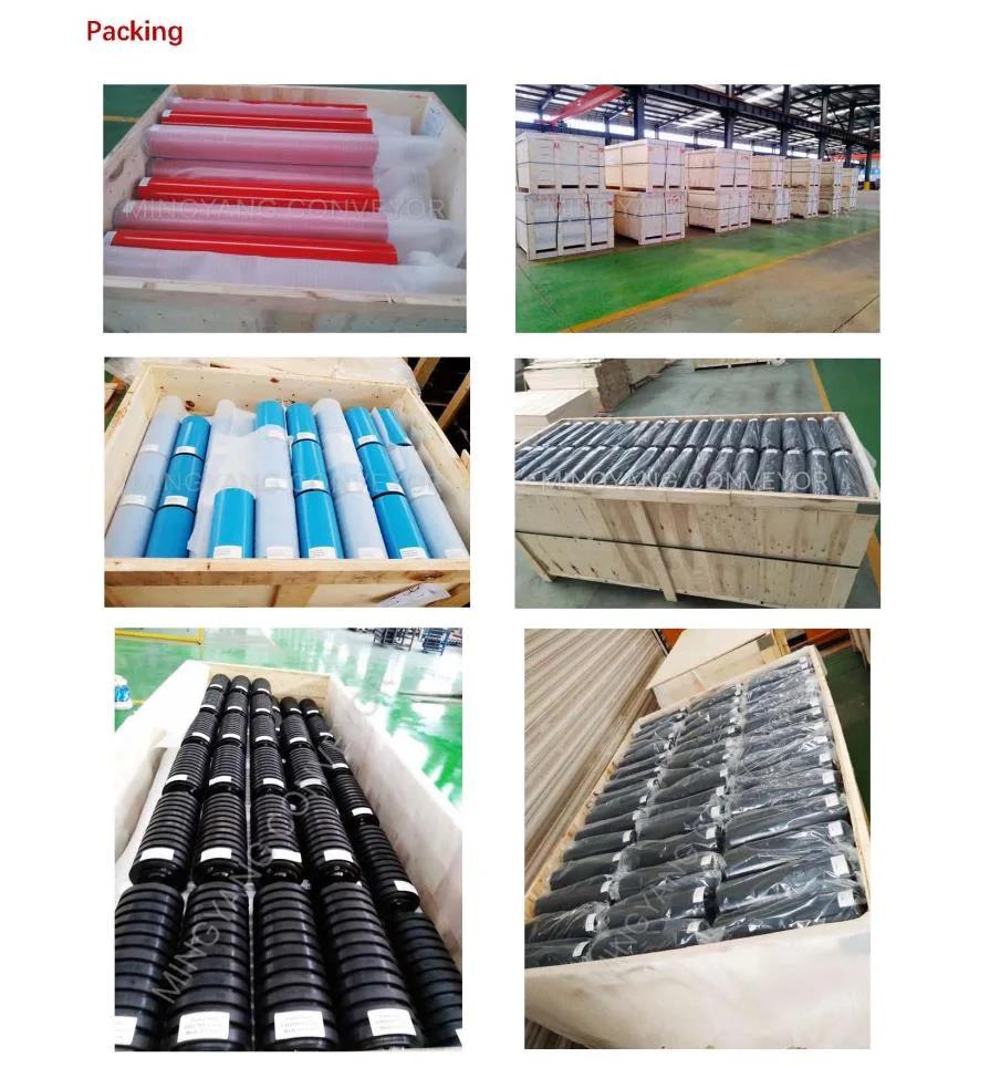 Conveyor Steel Return Roller with ERW Pipe