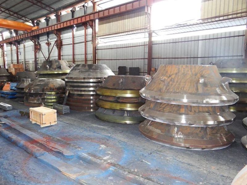 High Manganese Steel Casting Mantle/Concave for Cone Crusher Spare Parts