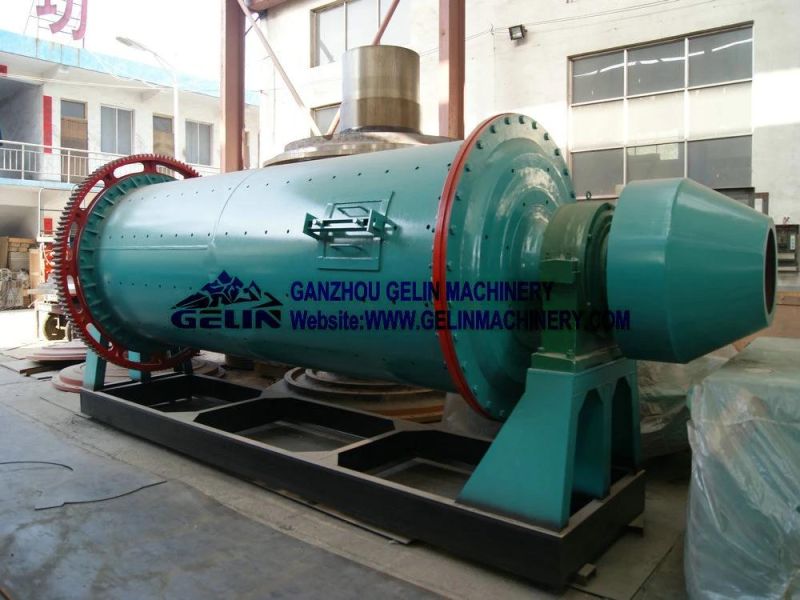 25mm Feeding Size Dry Ball Mill for Ore Benefication Plant