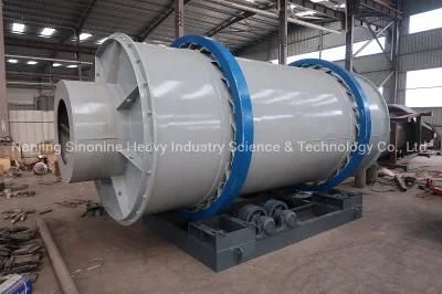 Energy Saving Silica Sand Triple Pass Rotary Dryer Machine