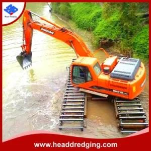 High Performance Amphibious Dredging Excavator Supplier