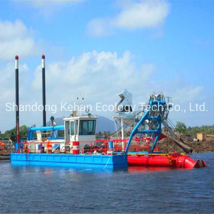 18 Inch Cutter Head Cutter Suction Dredger Working Principle in The World