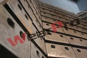 High Chromium Cast Iron Replaceable Wear Blocks for Bucket Abrasion