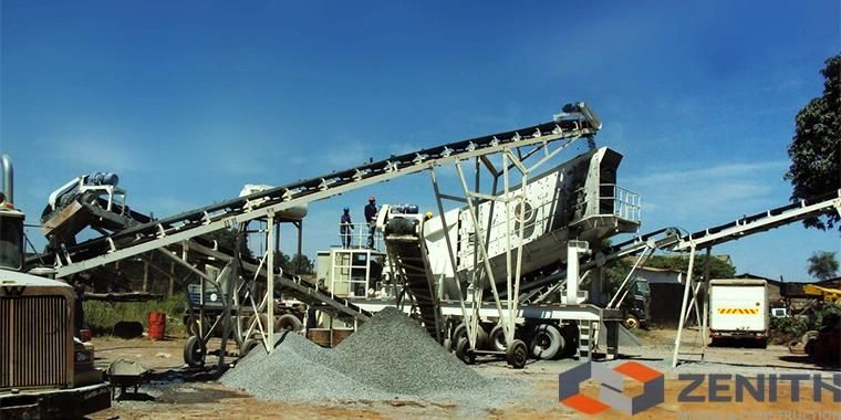 Small Crawler Mobil Rock Stone Jaw Cone Impact Crushing Screen Price Station Machine Mini Mobile Crusher Plant for Sale