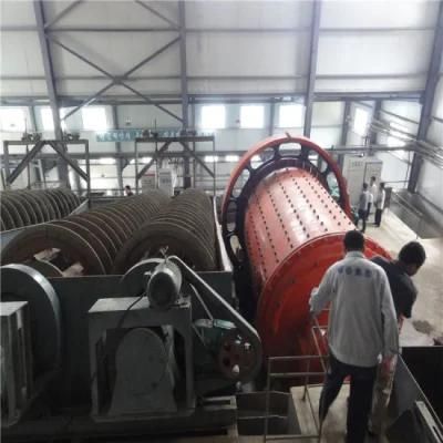 China Top Gold Mining Plant Dry Type Grid Ball Mill