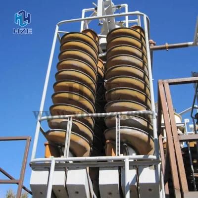 Nugget Recovery Machine Concentration Spirals for Gold Recovery Processing Plant