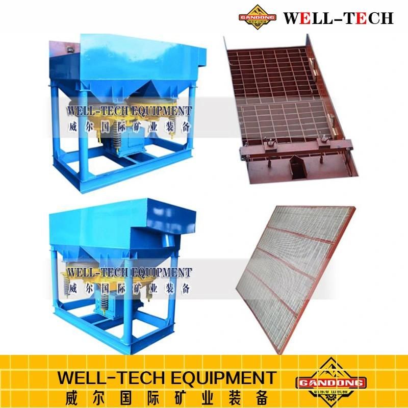 Heavy Mineral Concentration Jig Machine for Sale