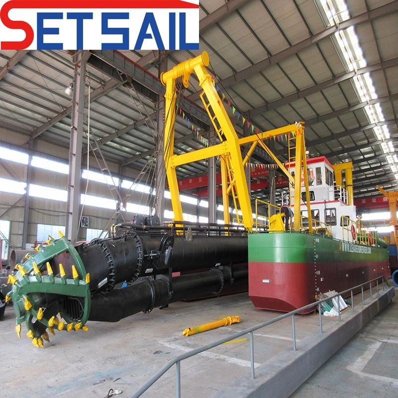 Removable 18 Inch Cutter Suction Dredger Used in River