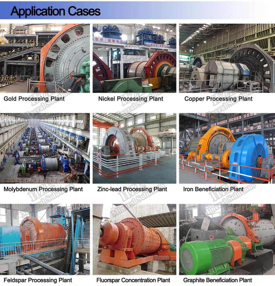 Large Scale Grinding Circuit Facilities Overflow Ball Mill of Processing Plant