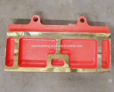 Rock Crusher Parts Crusher Plate Deflector Plate Apply Sandvik Cj612 Spare Parts