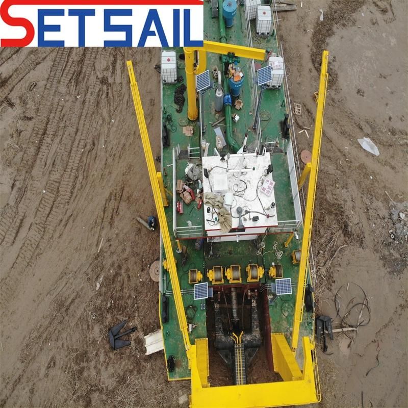 Made in China Bucket Wheel Lake Mud Dredger with Hydraulic Position