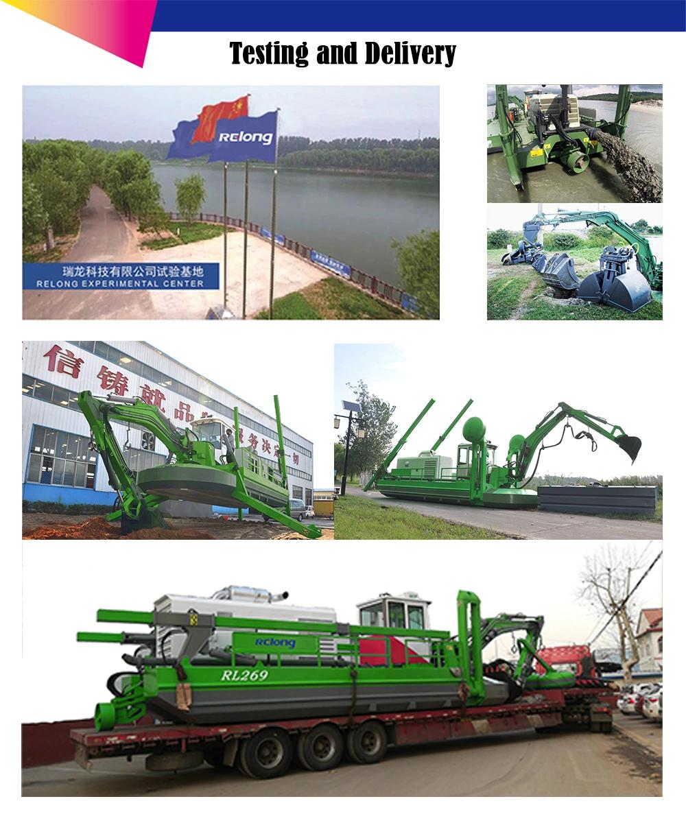 Multi Function Sea Sand Dredger Amphibious Dredger