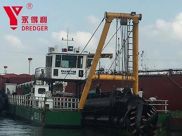 24 Inch Cutter Suction National Standard Mud Equipment for Capital Dredging in Singapore