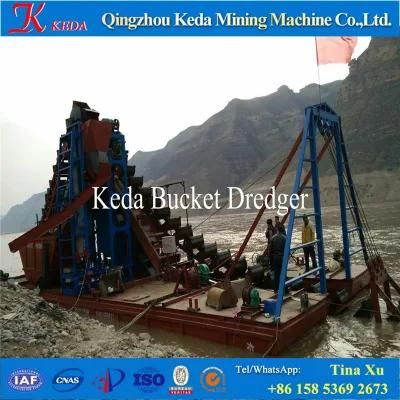 Mining Diesel Engine Gold Dredger