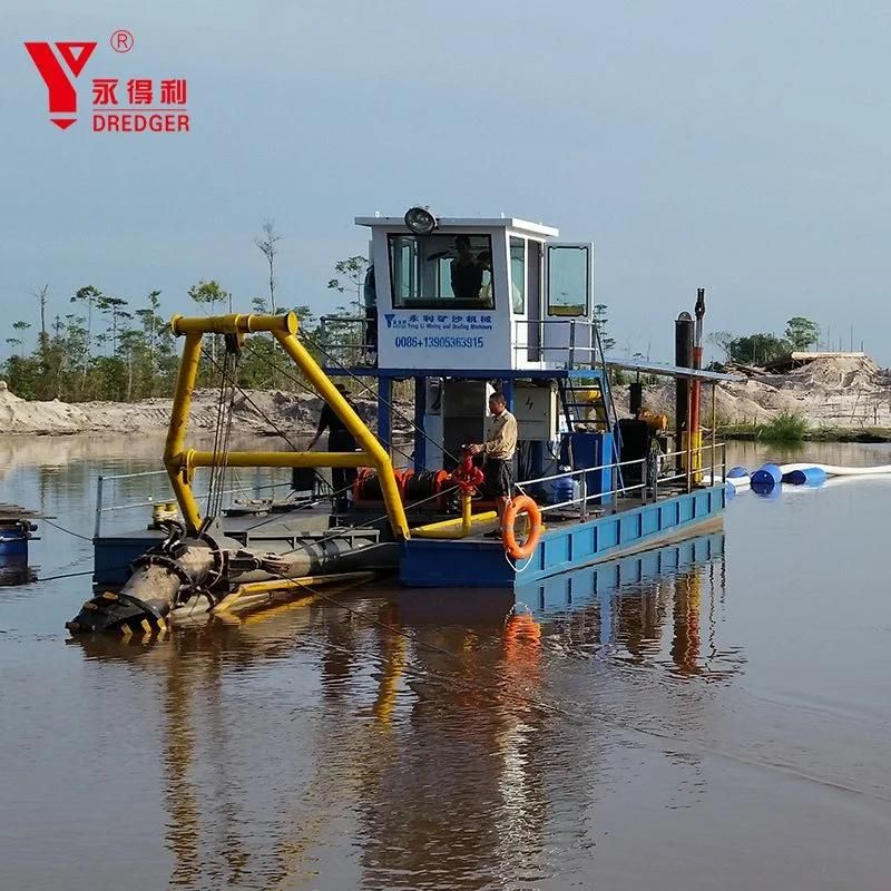 Efficient Operation 24 Inch Hydraulic 3500m3/Hour Cutter Suction Dredging Boat in Indonesia