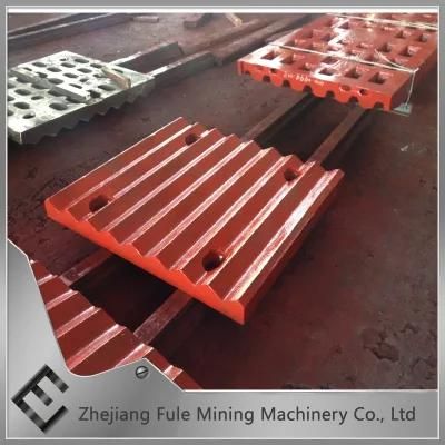 High Manganese Steel Casting Fixed Jaw Plate