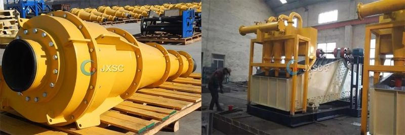 Rubber Lined Hydrocyclones Mining Dewatering Equipment Small Desander Sand Washing Hydrocyclone