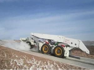 6 Wheel Drive Frame Mining Vehicle Hydraulic Shield Carrier