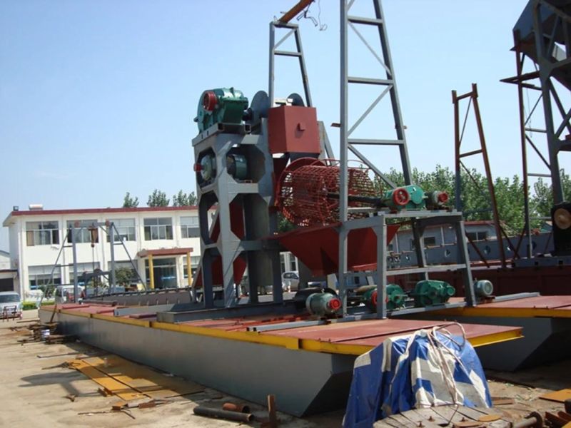 Keda High Recovery Rate Bucket Gold Washing Dredger