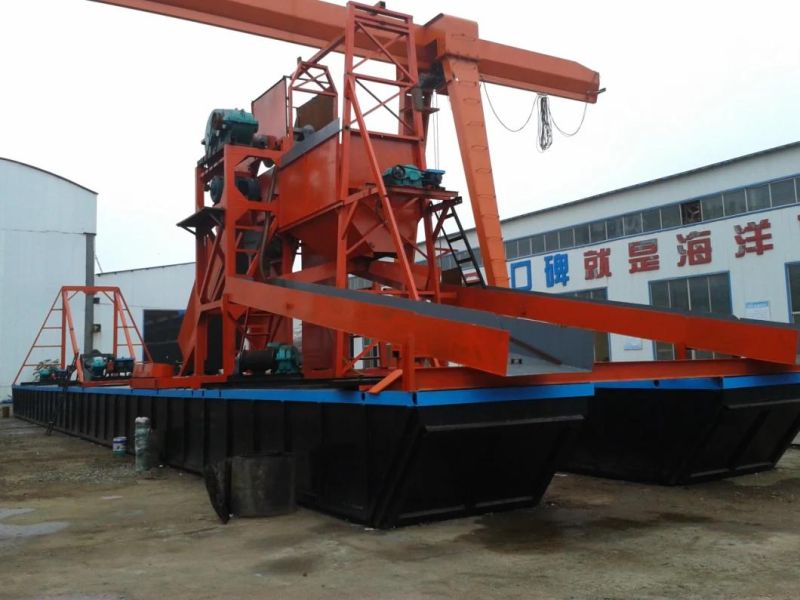 Water Flow 7000m3/H 1400m3 Per Hour Output Cutter Suction Dredger with High Pressure Pump for Dredging