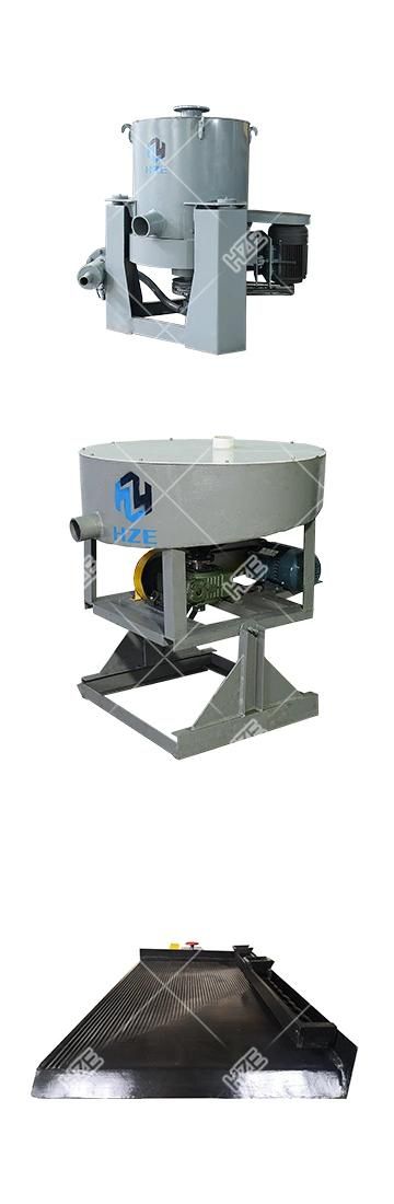 Small Scale Hard Rock and Alluvial Gold Mining Processing Machine