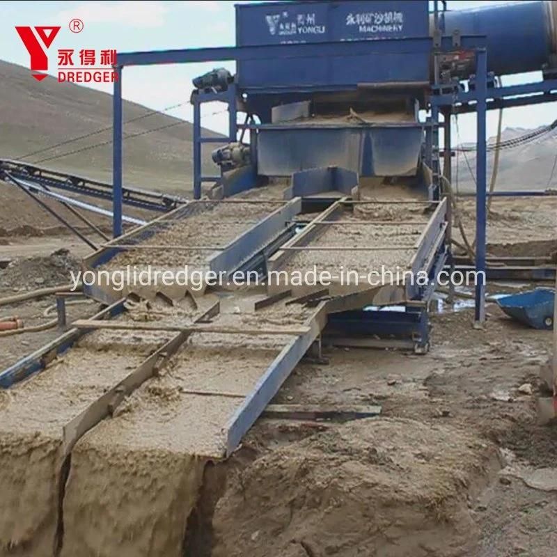 2020 Mobile Type Gold Washing Plant for Alluvial Gold/Sand Gold Widely Used in Africa